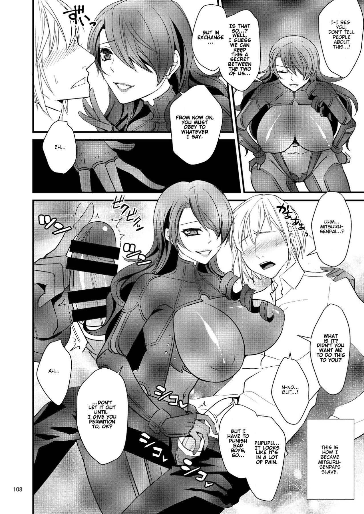 Hentai Manga Comic-My weakness is that I can't go against my Senpai's orders-Read-4